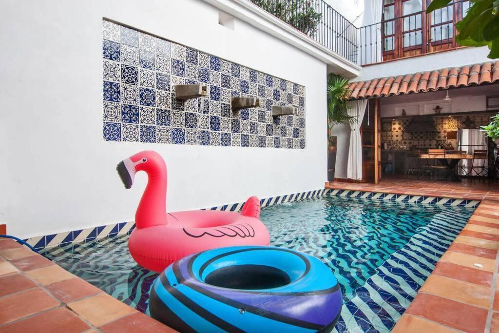 Casa Da Lusso Mexican Style Hacienda ปูแอร์โตบาญาร์ตา ภายนอก รูปภาพ