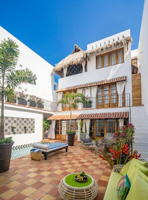 Casa Da Lusso Mexican Style Hacienda ปูแอร์โตบาญาร์ตา ภายนอก รูปภาพ